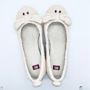 Modcloth "Hop to It" Bunny Shoes in Cream (8.5) New Without Tag or Box